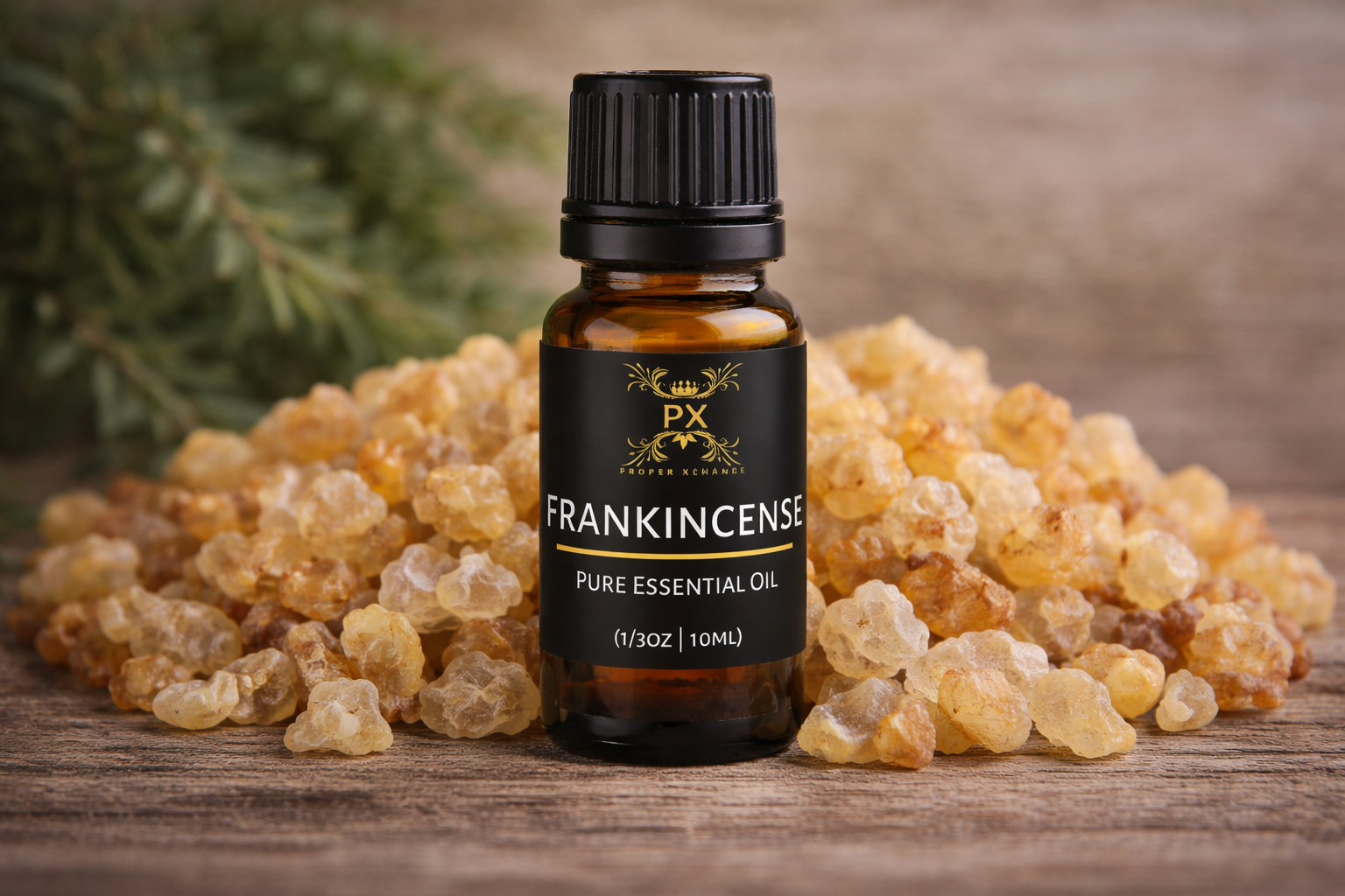 Proper Xchange Organic Frankincense Carteri Essential Oil bottle